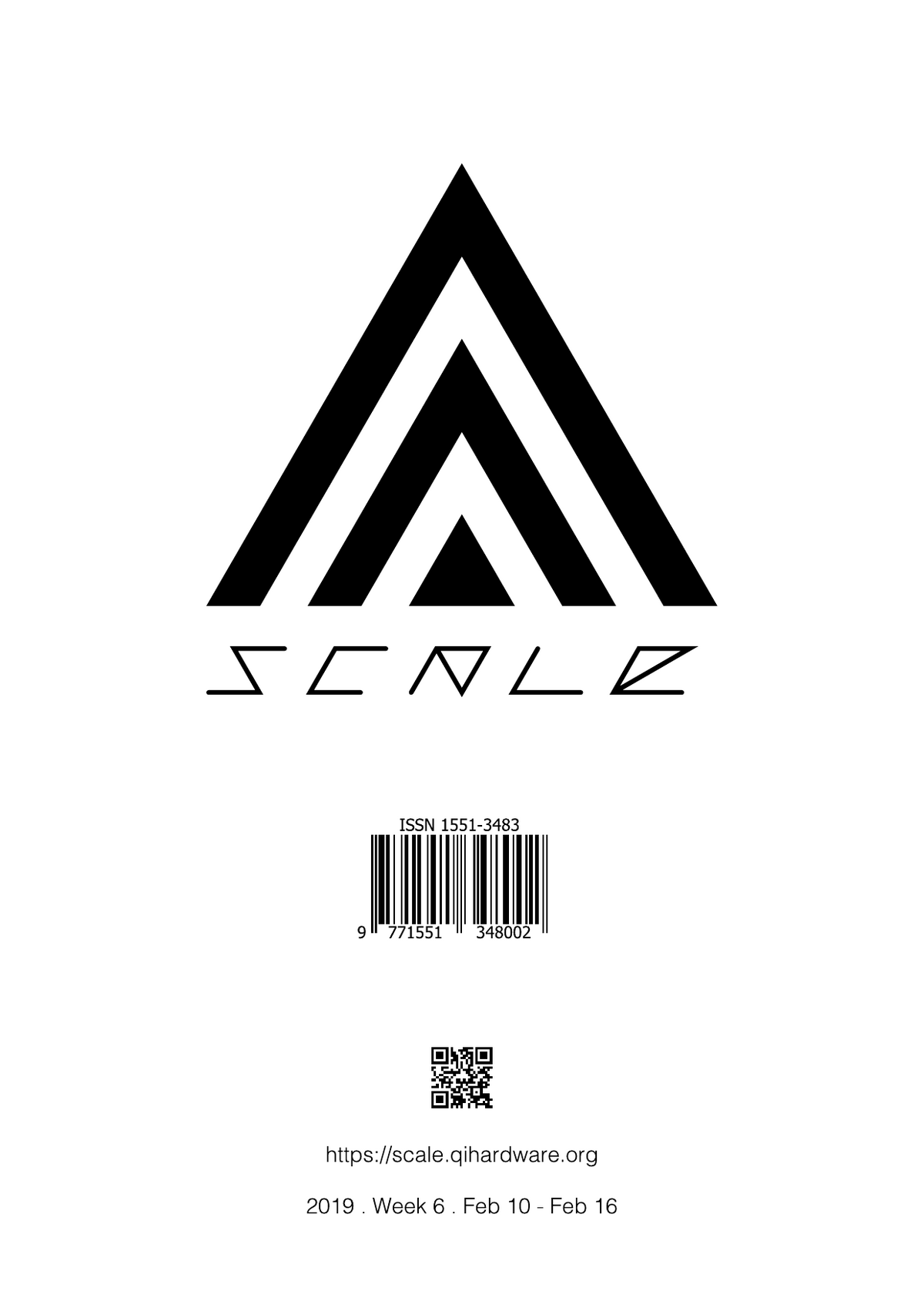 Cover: Scale Week 6 气 qì