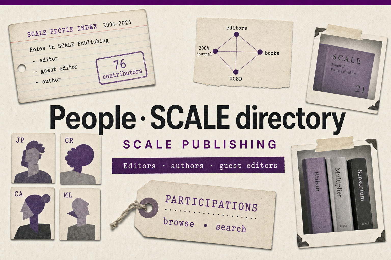 People: a directory of SCALE contributors