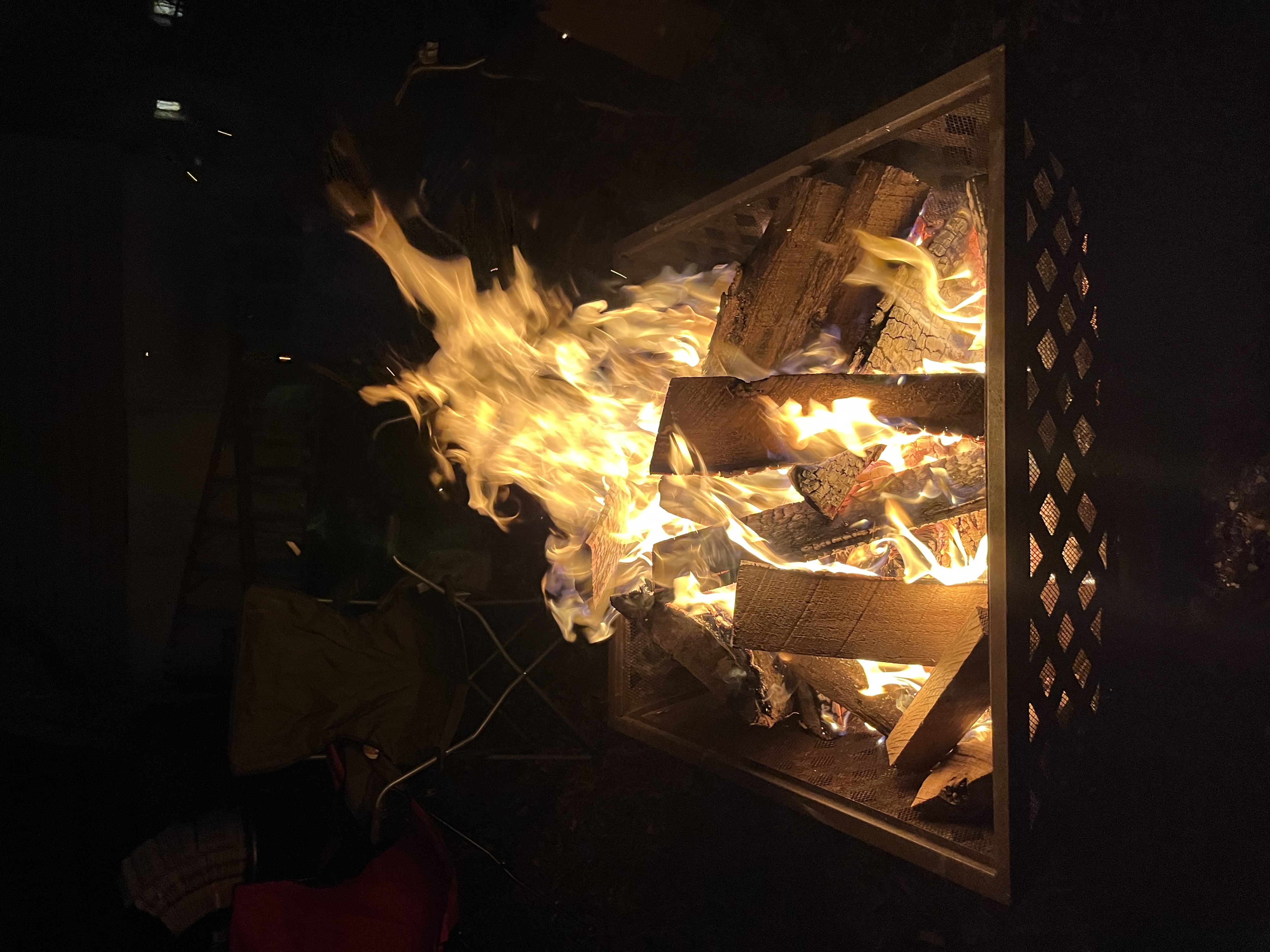 Bonfire in dogtown