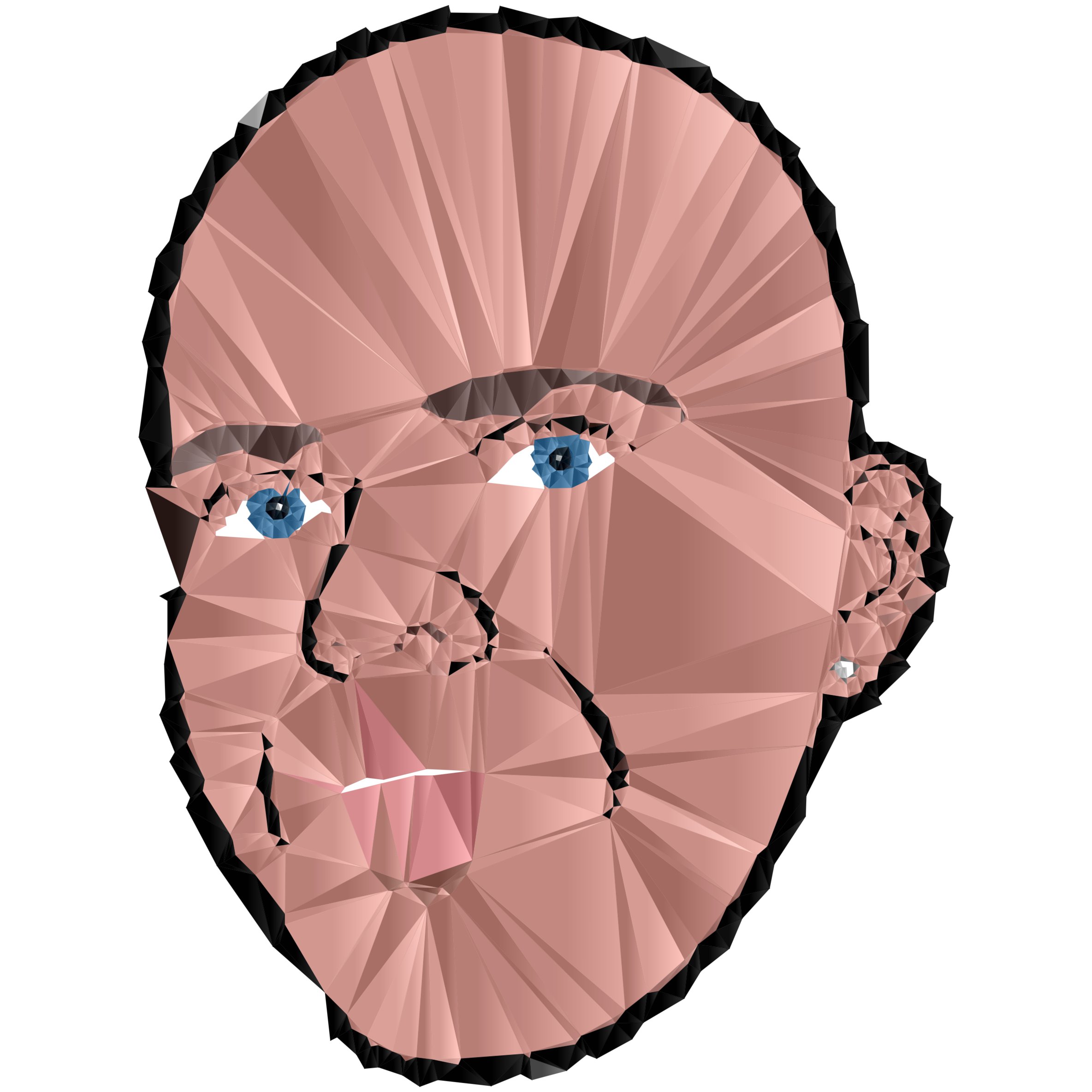 Rejon's Head Low Poly
