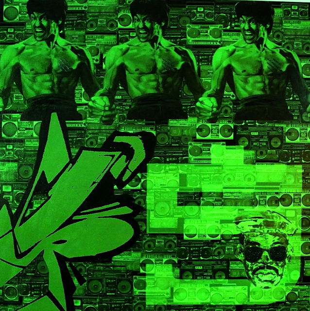 Bruce Lee (green)