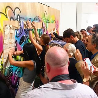 Blockchain Inspired Graffiti Mural (Complete)