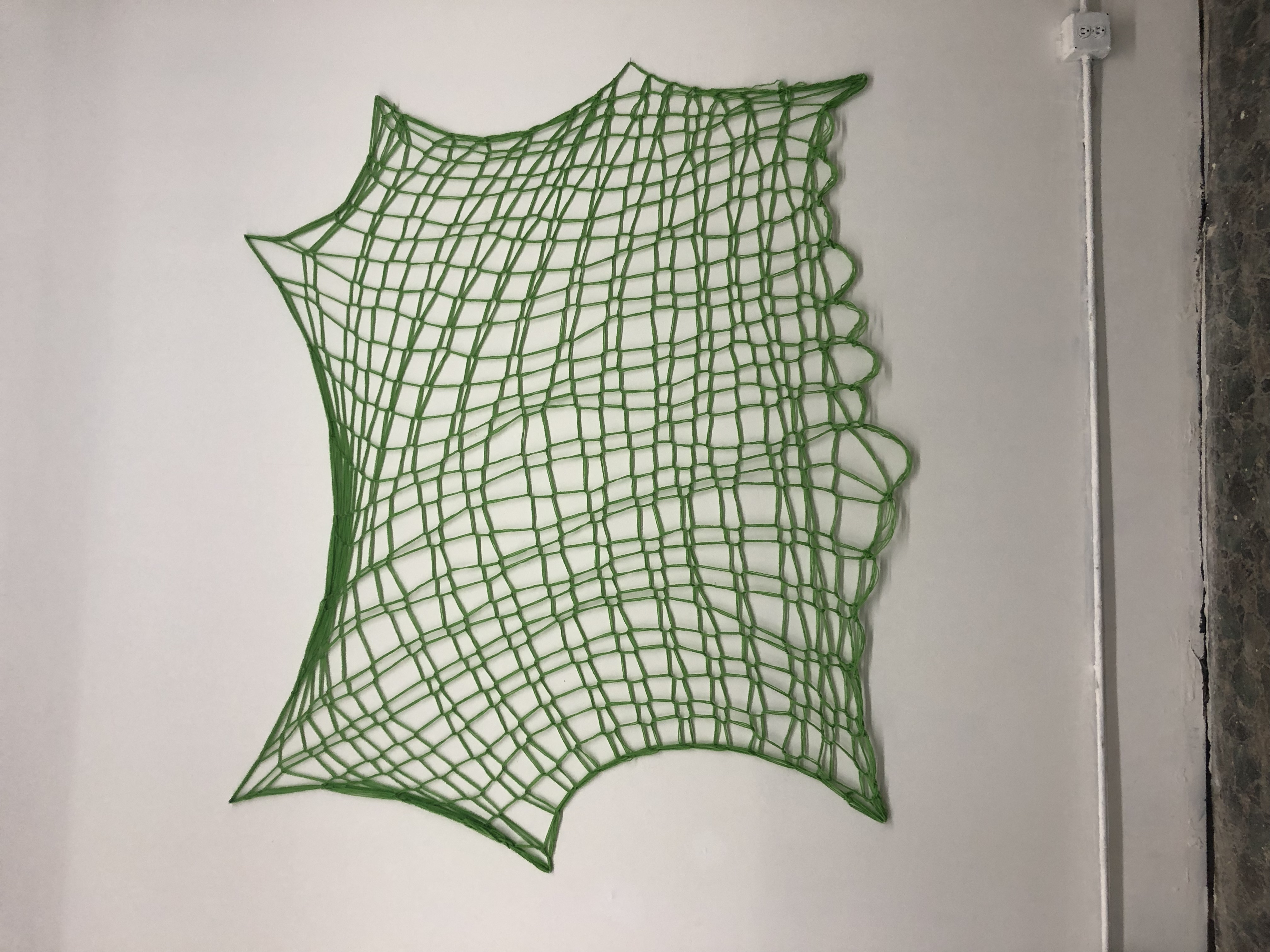 Untitled (Knitted Green Screen)