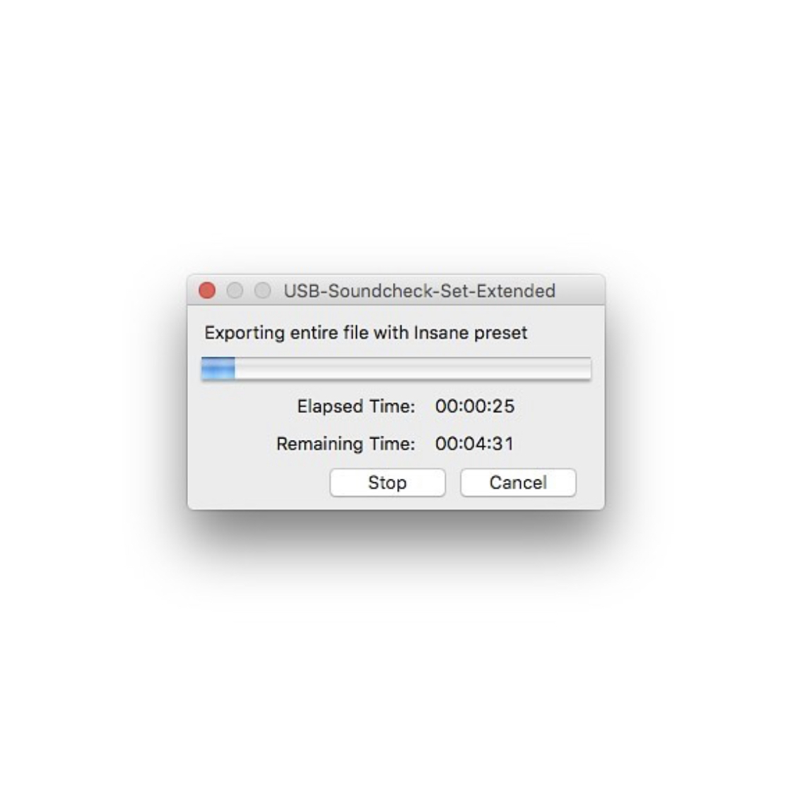 USB Soundcheck