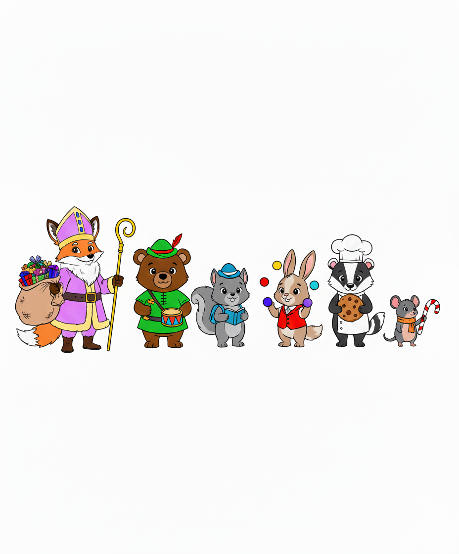 Five Medieval Animals