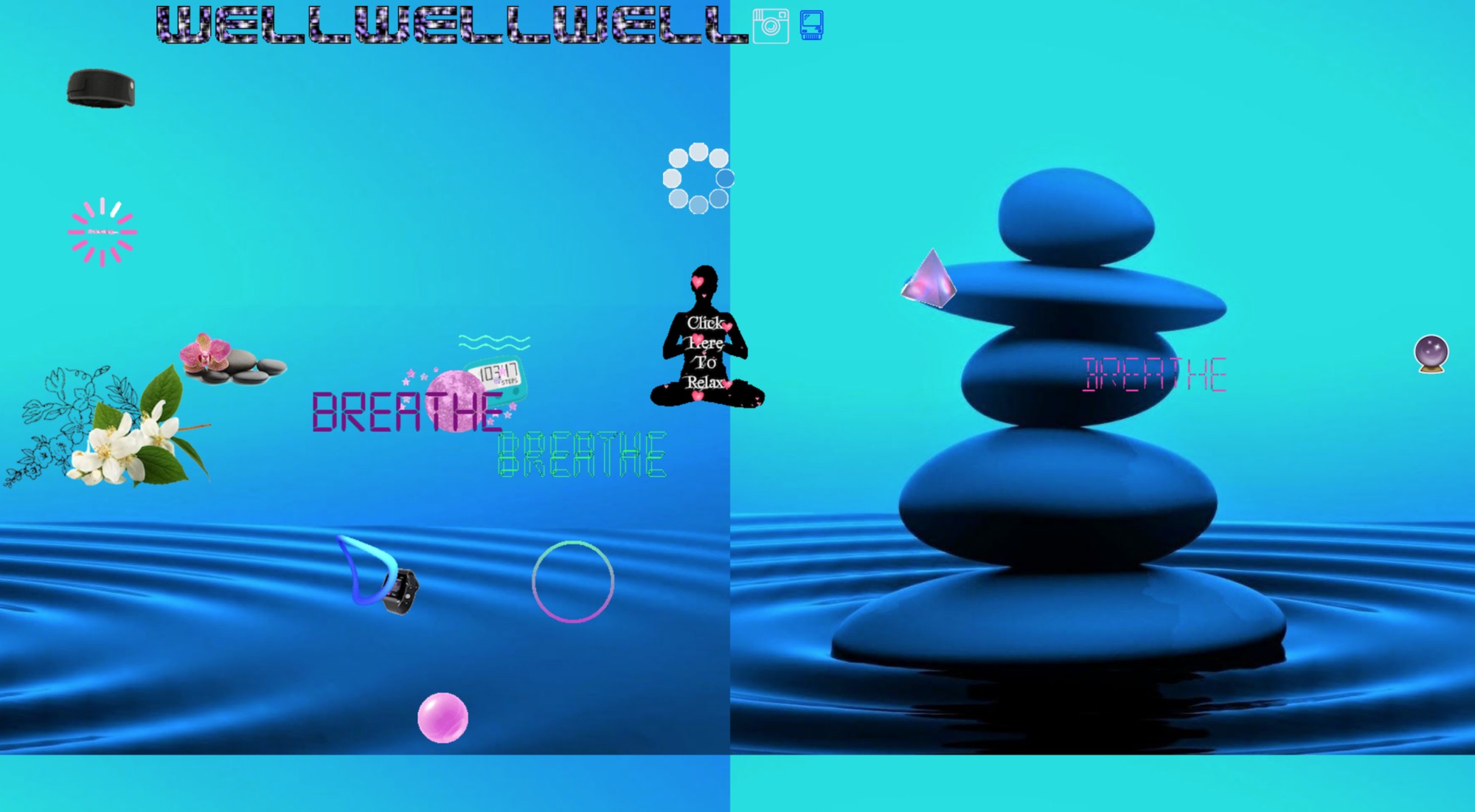 Screenshot from WellWellWell.guru