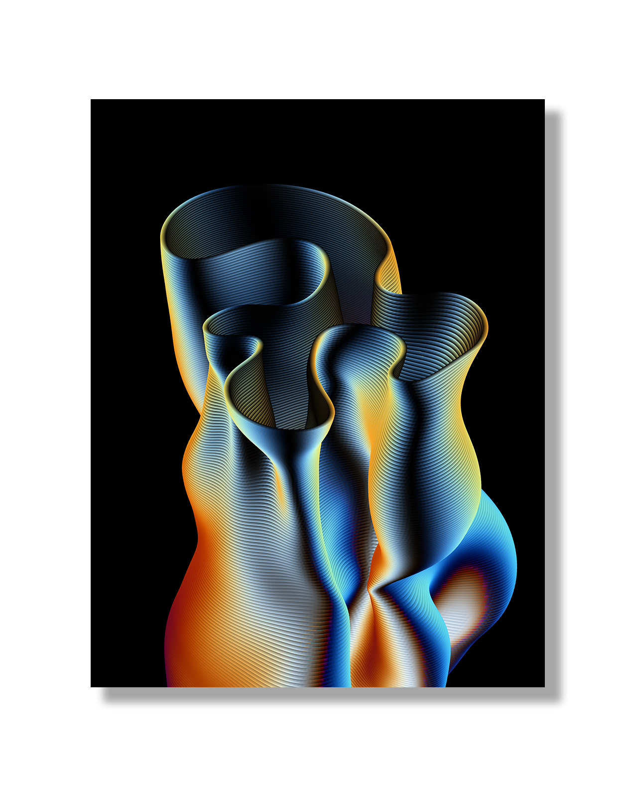 Extruded Blob #1